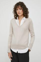 Calvin Klein pulover de lana femei, culoarea bej, light 9BYX-SWD15K_02X