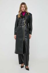 PINKO palton femei, culoarea negru, de tranzitie, oversize 9BYX-KPD095_99X