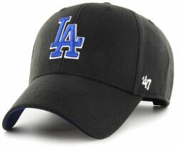47 brand 47brand șapcă din amestec de lână MLB Los Angeles Dodgers culoarea negru, cu imprimeu 99KK-CAM0H9_99X