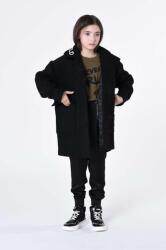 Karl Lagerfeld palton copii culoarea negru 9BYX-KPK004_99X