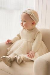Mayoral Newborn rochie bebe culoarea bej, mini, evazati 9BYX-SUG07Y_08X
