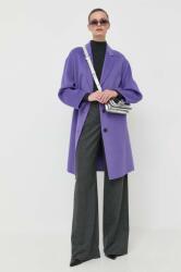 Beatrice .b palton de lana culoarea violet, de tranzitie, oversize MBYX-KPD00W_45X