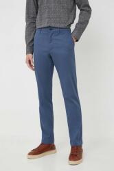 Tommy Hilfiger pantaloni Denton barbati, culoarea albastru marin, cu fason chinos 9BYX-SPM0GC_59X