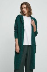 Medicine cardigan femei, culoarea verde, călduros ZBYX-SWD010_67M