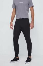 Calvin Klein Underwear pantaloni de lounge culoarea negru, neted 9BYX-SPM0NA_99X