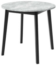  Asztal Edmond 112 (Szürke márvány + Fekete)
