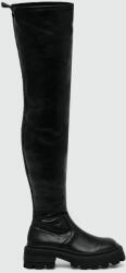 Buffalo cizme Nabu Over femei, culoarea negru, cu platforma, 1622347 9BYX-OBD3UD_99X