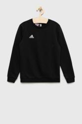 Adidas bluza copii H57474 culoarea negru, neted 9BYY-BLK002_99X