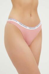 Tommy Hilfiger tanga 3-pack culoarea roz UW0UW04894 9BYX-BID0YG_30A (UW0UW04894)