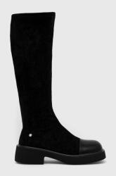 Goe cizme femei, culoarea negru, cu platforma MBYY-OBD01Z_99X
