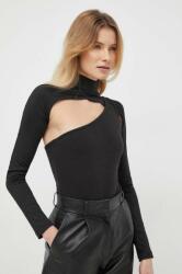 Calvin Klein body femei, culoarea negru, cu turtleneck PPYX-TSD125_99X