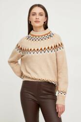 ANSWEAR pulover femei, culoarea bej BMYX-SWD0CI_80X