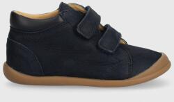 Pom D'api pantofi din piele intoarsa pentru copii culoarea albastru marin 9BYX-OBK18S_59X