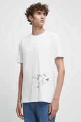 Medicine tricou barbati, culoarea alb, cu imprimeu ZPYX-TSMA24_00X