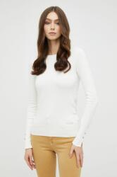 GUESS pulover femei, culoarea alb, light 9BYY-SWD0H8_00X