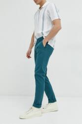 Levi's pantaloni barbati, culoarea verde, cu fason chinos PPYX-SPM09W_67X