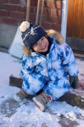 Reima șapcă de lână pentru copii Topsu culoarea albastru marin, de lana 9BYX-CAK06K_59X