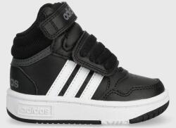 adidas Originals sneakers pentru copii HOOPS MID 3. AC I culoarea negru 9BYX-OBK01W_99X