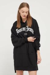Tommy Hilfiger rochie culoarea negru, mini, oversize 9BYX-SUD18L_99X