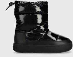 Tommy Jeans cizme de iarna TJW WINTER BOOT culoarea negru, EN0EN02252 9BYX-OBD378_99X