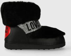 Love Moschino cizme de iarna SKIBOOT20 culoarea negru, JA24202G0HJW0000 9BYX-OBD2F4_99X