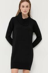 LIU JO rochie culoarea negru, mini, oversize 9BYX-SUD0R0_99X