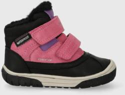 Geox cizme de iarna pentru copii B262LD 022FU B OMAR WPF culoarea negru 9BYX-OBG0MK_99X