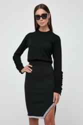 PINKO pulover de lana femei, culoarea negru, light 9BYX-SWD0ZZ_99X