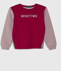 Benetton bluza copii culoarea violet, modelator 9BYX-BLG09A_45X