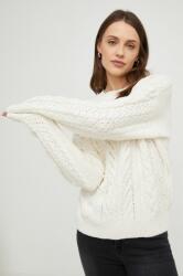 ANSWEAR pulover din amestec de lana femei, culoarea bej, călduros BMYX-SWD0AI_01X