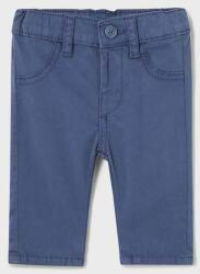 MAYORAL pantaloni bebe culoarea albastru marin, neted PPYX-SPB024_59X