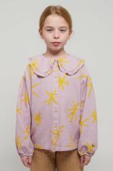 Bobo Choses camasa de bumbac pentru copii culoarea violet 9BYX-BLG0BA_04X