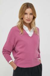 Sisley pulover de lana femei, culoarea roz, light 9BYX-SWD0Z6_30X