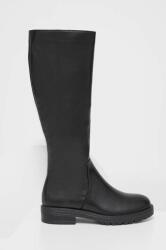 Answear Lab cizme femei, culoarea negru, cu toc plat, izolat B9YX-OBD04J_99X