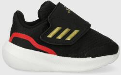 adidas sneakers pentru copii RUNFALCON 3.0 EL K culoarea negru 9BYX-OBK07G_99X