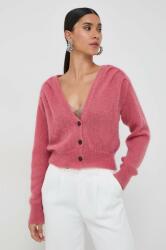 Liviana Conti pulover din amestec de lana femei, culoarea roz MBYX-SWD02T_30X