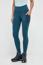 Columbia leggins sport Windgates femei, culoarea verde, modelator PPYX-LGD0AZ_96X (2037191)