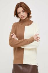 Artigli pulover femei, culoarea maro, cu guler 9BYX-SWD1H8_84X