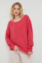 American Vintage pulover din amestec de lana femei, culoarea roz, 99KK-SWD0HY_42X