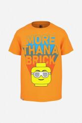 LEGO® tricou de bumbac pentru copii culoarea portocaliu, cu imprimeu, Koszulka Lego Wear T-shirt SS 12010543 259 99KK-TSB033_22X