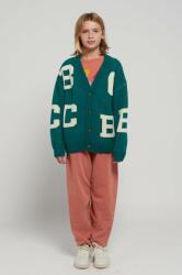 Bobo Choses cardigan cu amestec de lână pentru copii culoarea verde 9BYX-SWK03I_77X