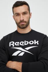 Reebok bluza barbati, culoarea negru, cu imprimeu PPYX-BLM09R_99X