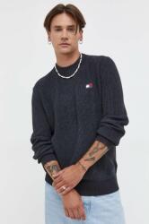 Tommy Hilfiger pulover de bumbac culoarea negru 9BYX-SWM0EE_99X