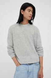 American Vintage pulover de lana barbati, culoarea gri, light 99KK-SWM07M_09X