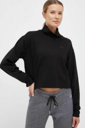 DKNY bluza femei, culoarea negru, cu imprimeu 9BYX-BLD0UW_99X