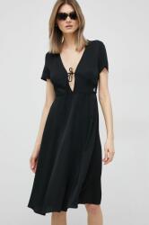 Calvin Klein rochie culoarea negru, mini, evazati PPYX-SUD16Y_99X