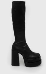 Steve Madden cizme Cypress femei, culoarea negru, cu toc drept 9BYY-OBD2OW_99X