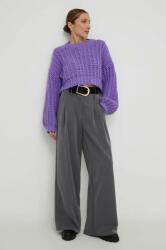 ANSWEAR pulover femei, culoarea violet, călduros BMYX-SWD07E_04X