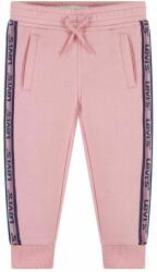 Levi's pantaloni de trening pentru bebeluși culoarea roz, cu imprimeu 9BYX-SPG048_30X