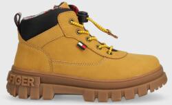 Tommy Hilfiger pantofi copii culoarea maro 9BYX-OBK119_82X